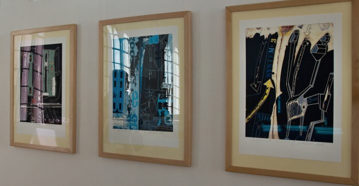 Fotoreportáž z vernisáže výstavy Eduarda Ovčáčka: Šifry & citace