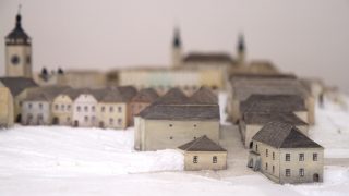 Model historického centra města / fotogalerie / foto: Jan Holpuch