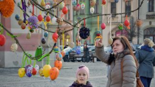 Kraslicovník na náměstí / fotogalerie / Loni ozdobil kraslicovník náměstí poprvé. Foto: Jiří Necid