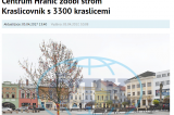 „Centrum Hranic zdobí strom Kraslicovník s 3300 kraslicemi“, píší ČeskéNoviny.cz / fotogalerie / Foto: ČTK/Peřina Luděk