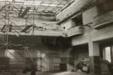 Sokoli rozhýbali život ve městě / fotogalerie / Oprava vyhořelé sokolovny v roce 1974, foto: archiv hranického muzea