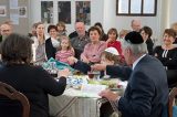 Fotoreportáž ze sederové večeře v synagoze / fotogalerie / Názorná ukázka sederové večeře v Galerii Synagoga, foto: Jiří Necid