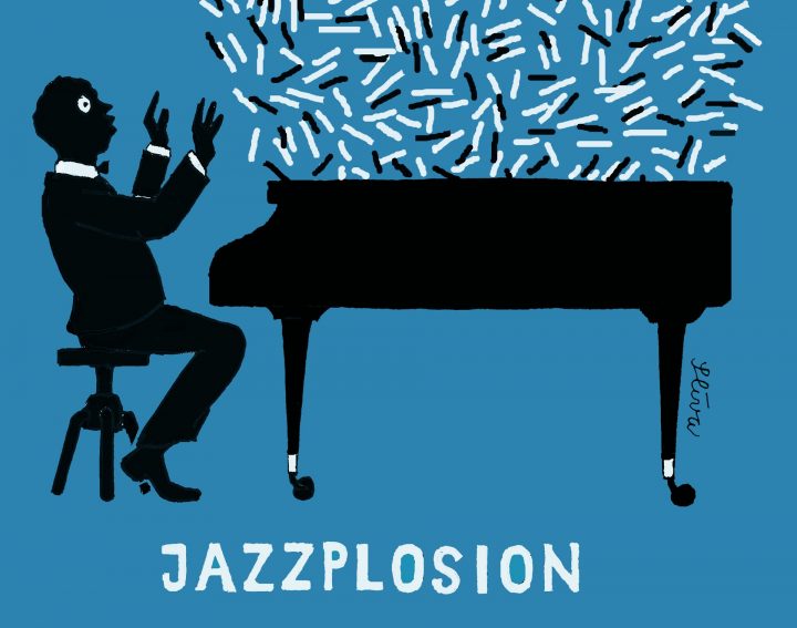 Vernisáž k výstavě Jazz pro oči  – grafiky Jiřího Slívy