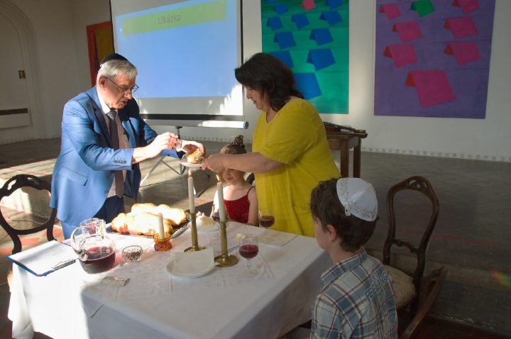 V Galerii Synagoga se slavil Šabat