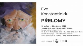 Eva Konstantinidu – Přelomy / fotogalerie / Eva Konstantinidu - Přelomy - pozvánka