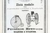 Z muzejních sbírek: Nebezpečně vysoké kolo / fotogalerie / Inzerát z časopisu Cyklista z roku 1885, foto: archiv Jana Králíka