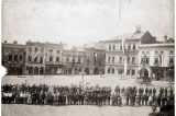 Z muzejních sbírek: Masaryk a Hranice / fotogalerie / Masaryk přijíždí na náměstí, foto: sbírky hranického muzea