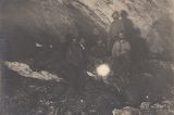 Z muzejních sbírek: Zbrašovské jeskyně / fotogalerie / První pracovníci v jeskyních u Zbrašova v roce 1918, foto: sbírky hranického muzea