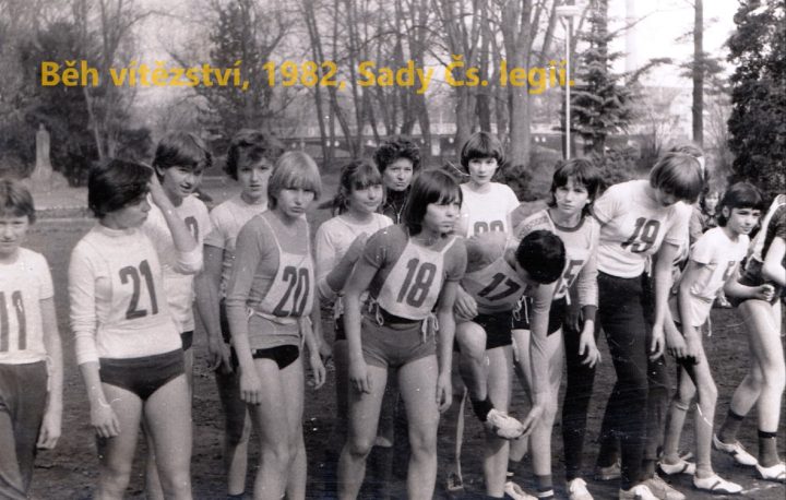 Historie hranické atletiky v 80. letech