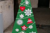 Vánoční stromky zkrášlují horní a dolní podloubí / fotogalerie / Domov seniorů Hranice, foto: Ivana Žáková