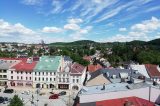 Zdolejte 122 schodů a Hranice máte jako na dlani / fotogalerie / Výhled z věže Staré radnice na centrum Hranic, foto: Kateřina Macháňová