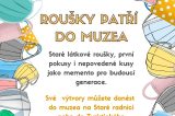 Látkové roušky můžete přinést do muzea / fotogalerie / Roušky patří do muzea - plakát