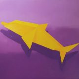 Proběhla komentovaná prohlídka výstavy Origami a tangram