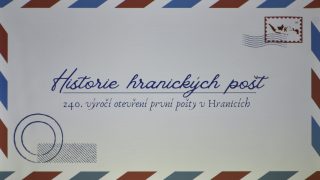 Fotoreportáž z vernisáže výstavy Historie hranických pošt