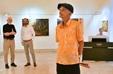 Fotoreportáž z vernisáže výstavy Michal Tomek: Zírání na umělou inteligenci a jiné obrazy / fotogalerie / Michal Tomek. Zírání na umělou inteligenci a jiné obrazy, foto: Jiří Necid