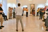 Fotoreportáž z vernisáže výstavy Michal Tomek: Zírání na umělou inteligenci a jiné obrazy / fotogalerie / Michal Tomek. Zírání na umělou inteligenci a jiné obrazy, foto: Jiří Necid